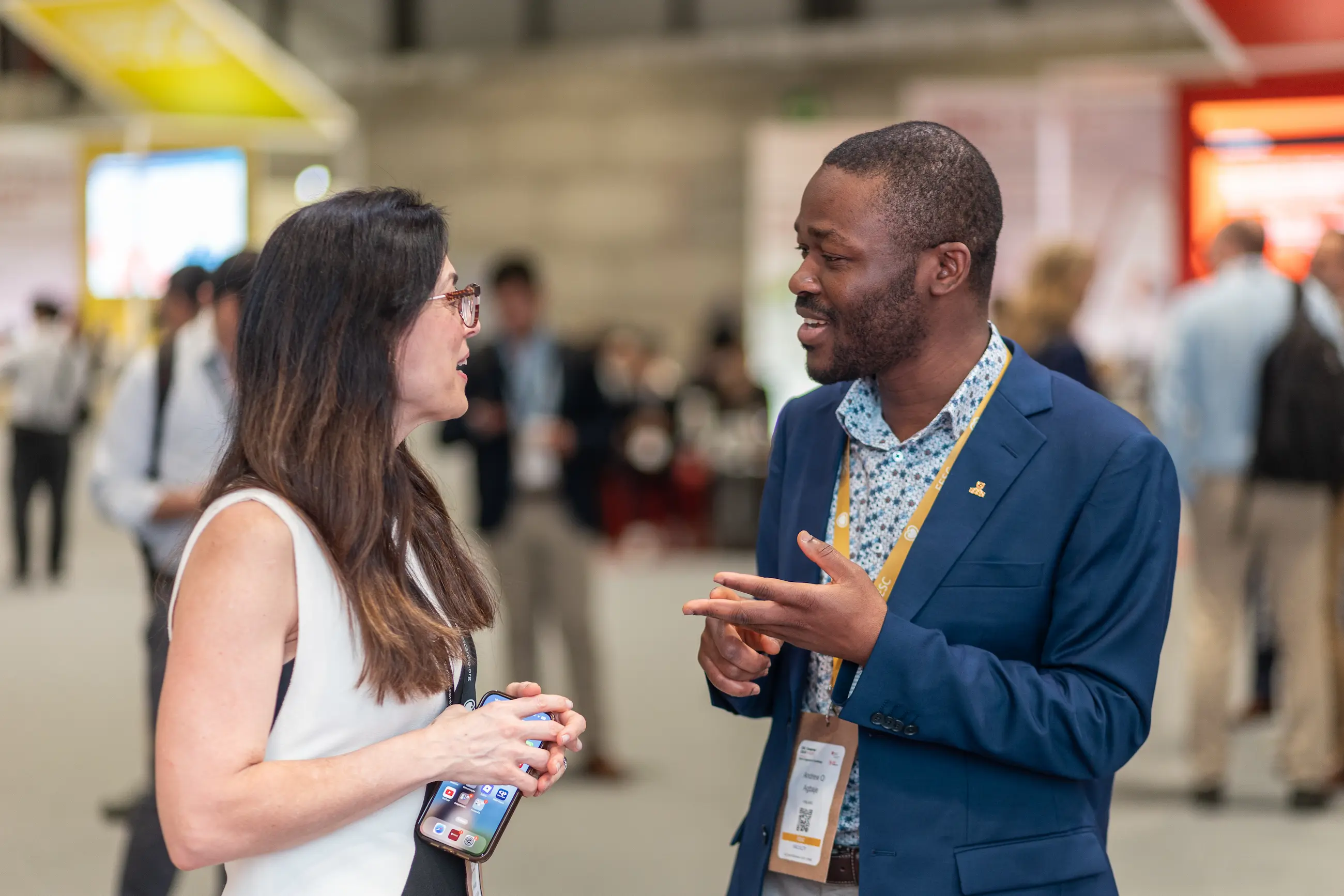 ESC Congress 2025 FESC - Prof A. Agbaje (Kuopio, FI) , Dr V. Zorzanelli Rocha (Sao Paulo, BR)